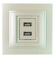 Розетка USB Mono Electric Despina 102-252505-178