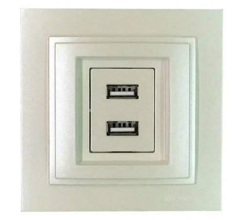 Розетка USB Mono Electric Despina 102-252505-178