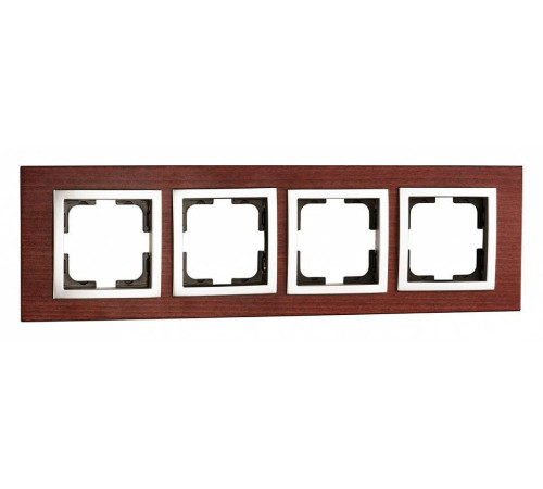 Рамка на 4 поста Mono Electric Style 107-500000-163