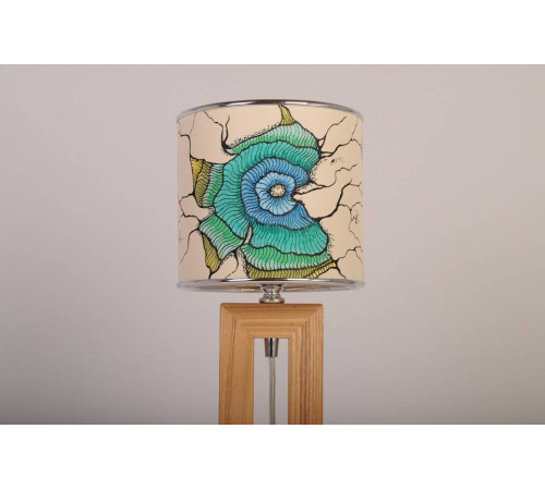 Настольная лампа декоративная Manne TL.7380 TL.7380-1 (цветок зеленый)