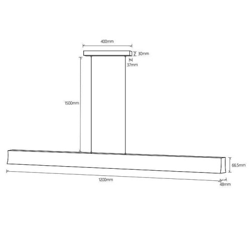 Подвесной светильник Mantra Hanok 7542