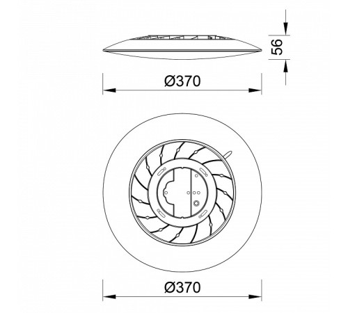 Накладной светильник Mantra SLIM 8691