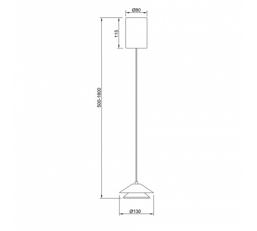 Подвесной светильник Mantra Piccola 9032