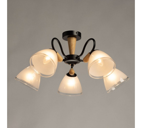 Люстра на штанге De City Альфа 5 ламп 324019605