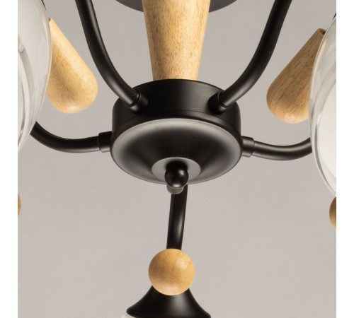 Люстра на штанге De City Альфа 5 ламп 324019605