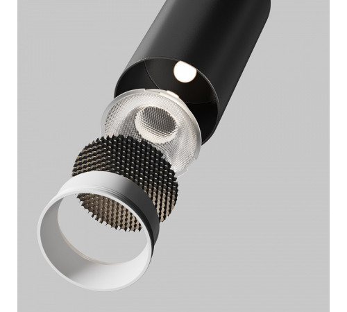 Светильник на штанге Maytoni Technical FOCUS LED C055CL-L12W4K-SS-B
