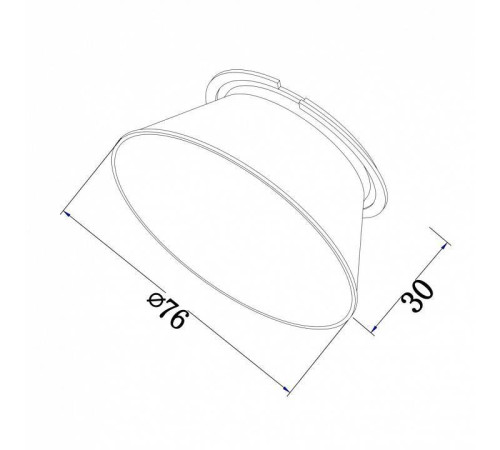 Вставка декоративная Maytoni Virar C060-01BS