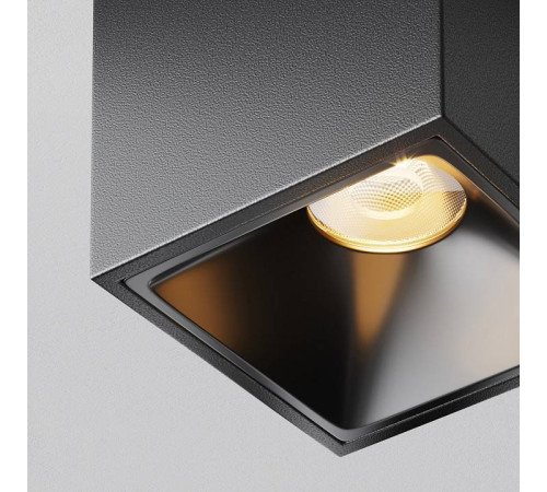 Накладной светильник Maytoni Alfa LED C065CL-8W2.7K-SQ-B