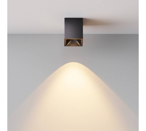 Накладной светильник Maytoni Alfa LED C065CL-8W2.7K-SQ-B