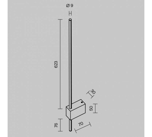 Бра Maytoni Pars C070WL-L6B3K