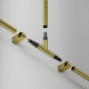 Соединитель T-образный для модульных светильников Maytoni Accessories for system Axity CA007TC-BS