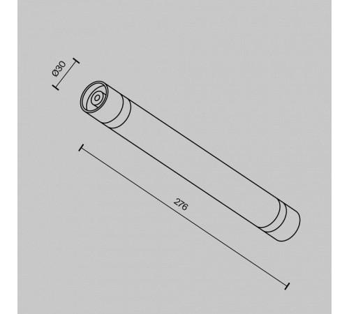 Соединитель линейный Maytoni CA011-L300-B