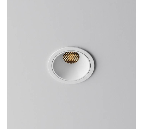 Встраиваемый светильник Maytoni Alfa LED DL043-01-10W2.7K-RD-W