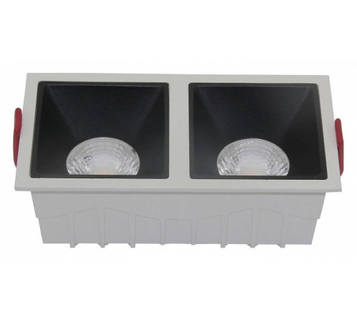 Встраиваемый светильник Maytoni Alfa LED DL043-02-15W3K-D-SQ-WB