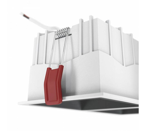 Встраиваемый светильник Maytoni Alfa LED DL043-02-15W3K-D-SQ-WB