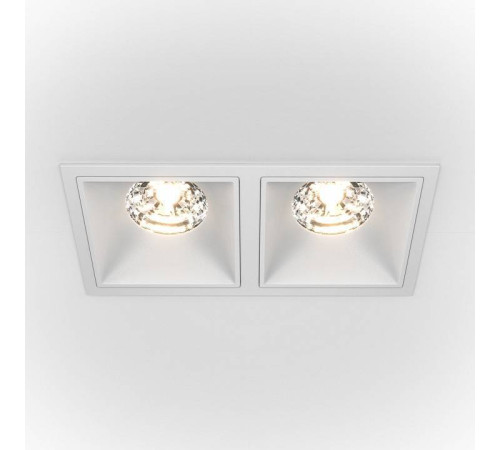 Встраиваемый светильник Maytoni Alfa DL043-02-15W3K-SQ-W