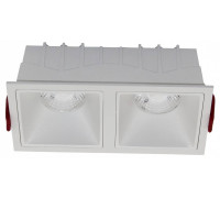 Встраиваемый светильник Maytoni Alfa 15 Вт 4000 K квадратный белый DL043-02-15W4K-SQ-W