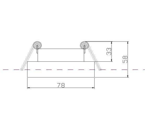Встраиваемый светильник Maytoni Pauline DL046-01W