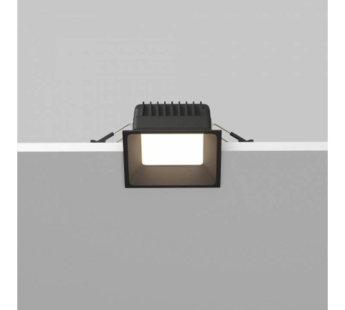 Встраиваемый светильник Maytoni Okno DL056-8W3-4-6K-B