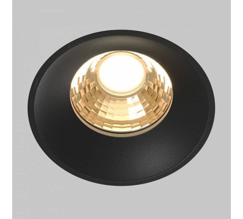 Встраиваемый светильник Maytoni Round DL058-12W2.7K-TRS-B