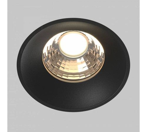 Встраиваемый светильник Maytoni Round DL058-12W3K-TRS-B