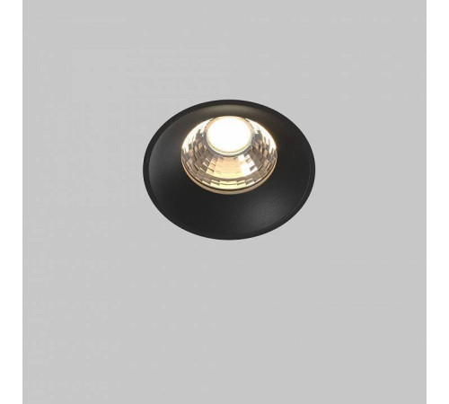 Встраиваемый светильник Maytoni Round DL058-12W3K-TRS-B