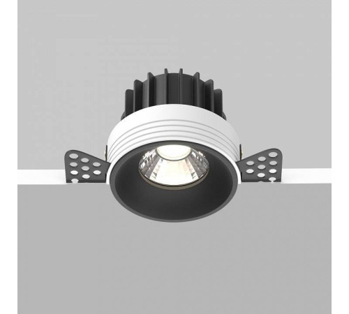 Встраиваемый светильник Maytoni Round DL058-12W4K-TRS-B