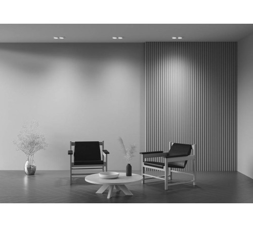 Встраиваемый светильник Maytoni Hoop DL086-02-GX53-SQ-W