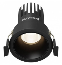 Встраиваемый светильник Maytoni Dip DL115-10W-4K-B