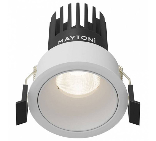 Встраиваемый светильник Maytoni Dip 10 Вт 4000 К белый DL115-10W-4K-W