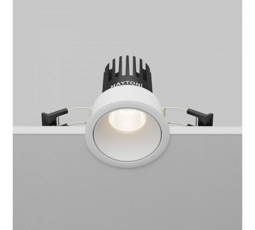 Встраиваемый светильник Maytoni Dip 10 Вт 4000 К белый DL115-10W-4K-W