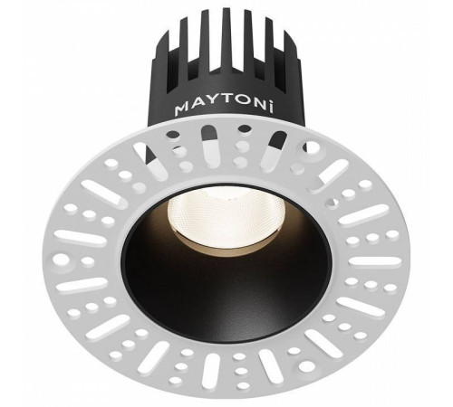 Встраиваемый светильник Maytoni Dip DL119-10W-4K-TRS-B