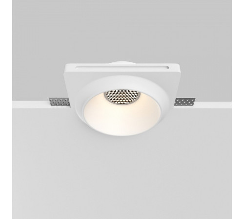Встраиваемый светильник Maytoni Gyps Modern DL124-GU10-01-TRS-W