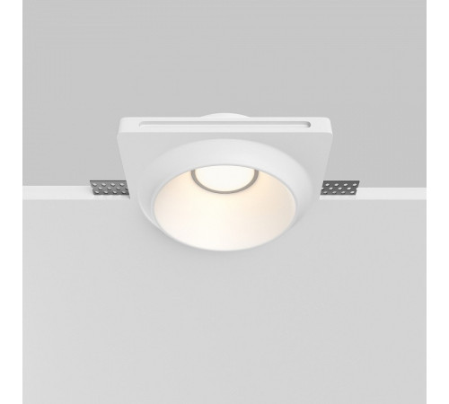 Встраиваемый светильник Maytoni Gyps Modern DL124-GU10-01-TRS-W
