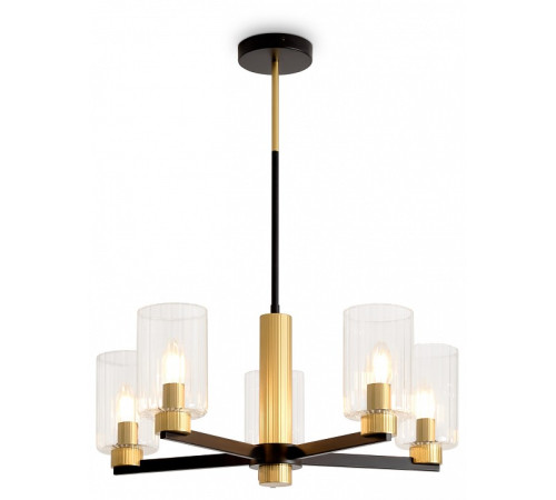 Люстра на штанге Freya Ombre FR2051CL-05BBS
