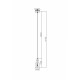 Подвесной светильник Freya Moke FR4006PL-01BS