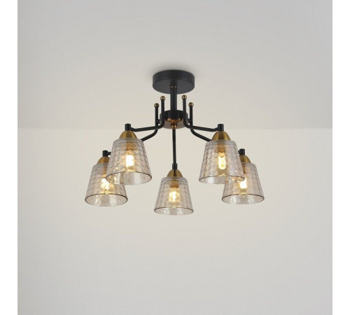 Люстра на штанге Freya Capella FR4017PL-05BBZ