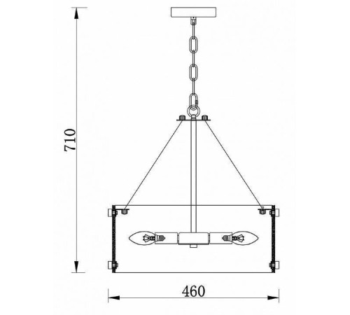 Подвесной светильник Freya Fresco FR5190PL-06BS