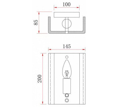 Накладной светильник Freya Fresco FR5190WL-01BS2
