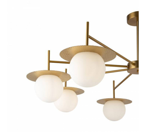 Люстра на штанге Freya Camelia FR5202PL-08BS
