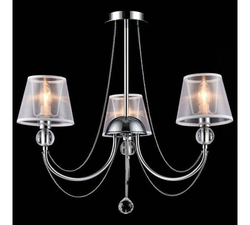 Люстра на штанге Freya Beverly 3 лампы FR5661-PL-03-CH