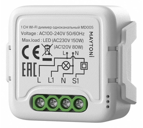 Контроллер-диммер Wi-Fi для смартфонов и планшетов Maytoni MD005