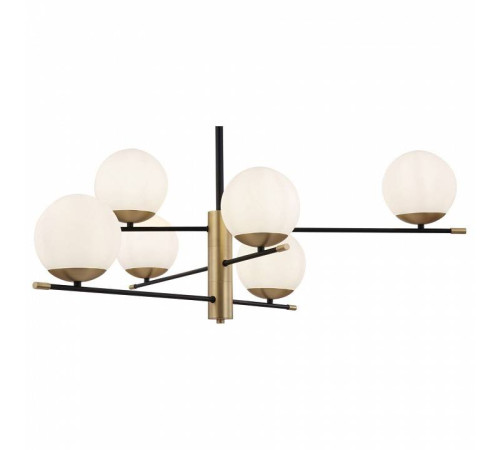 Люстра на штанге Maytoni Nostalgia MOD048PL-06G