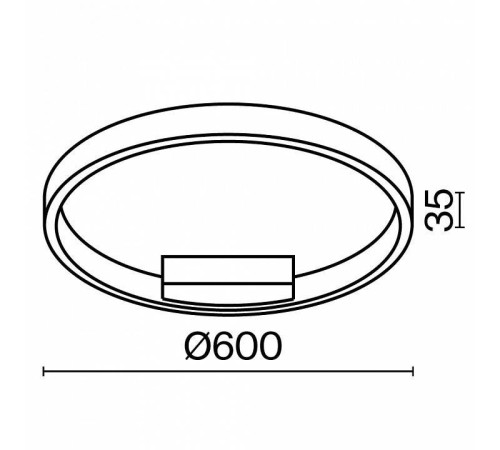 Накладной светильник Maytoni Rim MOD058CL-L35WK