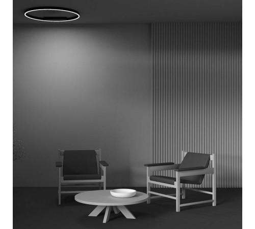 Накладной светильник Maytoni Halo MOD058CL-L50BK