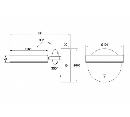 Бра Maytoni Fad MOD070WL-L8W3K