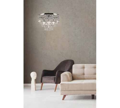 Подвесная люстра Maytoni Linn 5 ламп MOD091PL-05CH
