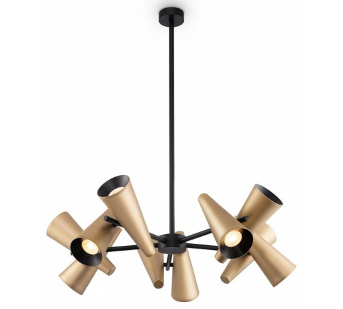 Люстра на штанге Maytoni Giro MOD095PL-10BS