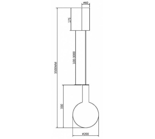 Подвесной светильник Maytoni Nebula MOD182PL-L4W3K