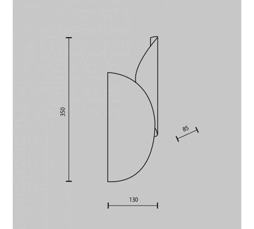 Накладной светильник Maytoni Organic MOD225WL-02B2